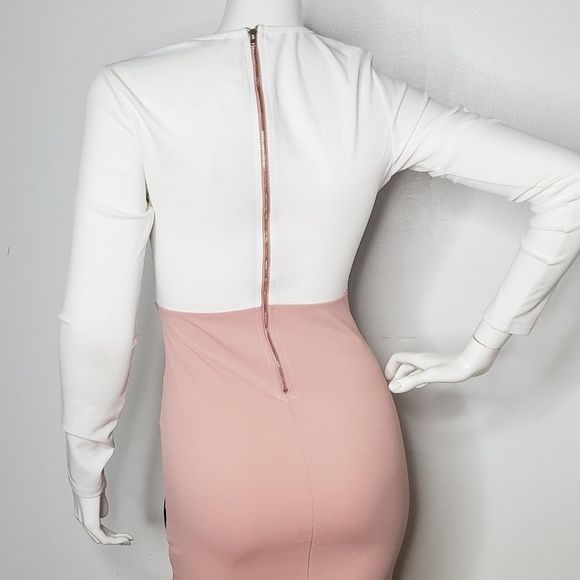 PRIVY BodyCon  color block  Midi Dress Size S - Picture 2 of 4